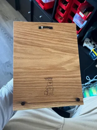 Picture of The Parting Shot : Engraved Wooden Plaque – Military, Police, or Corporate Gift