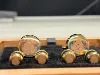 Picture of The Valor Collection : Cufflinks and Shirt Studs Set – Custom Engraved with Matching Cherry Wood Box